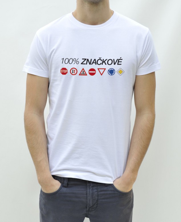 100% značkové tričko