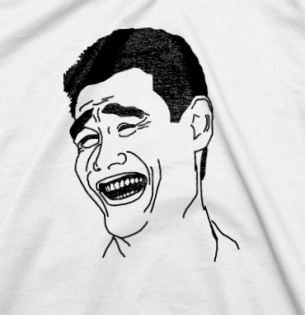 Tričko Laughing meme guy tričko