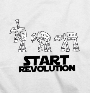 Tričko Start revolution - tričko