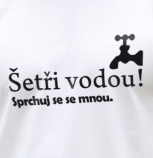 Tričko Šetři vodou