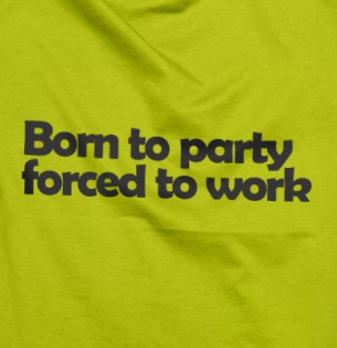 Tričko Born to party