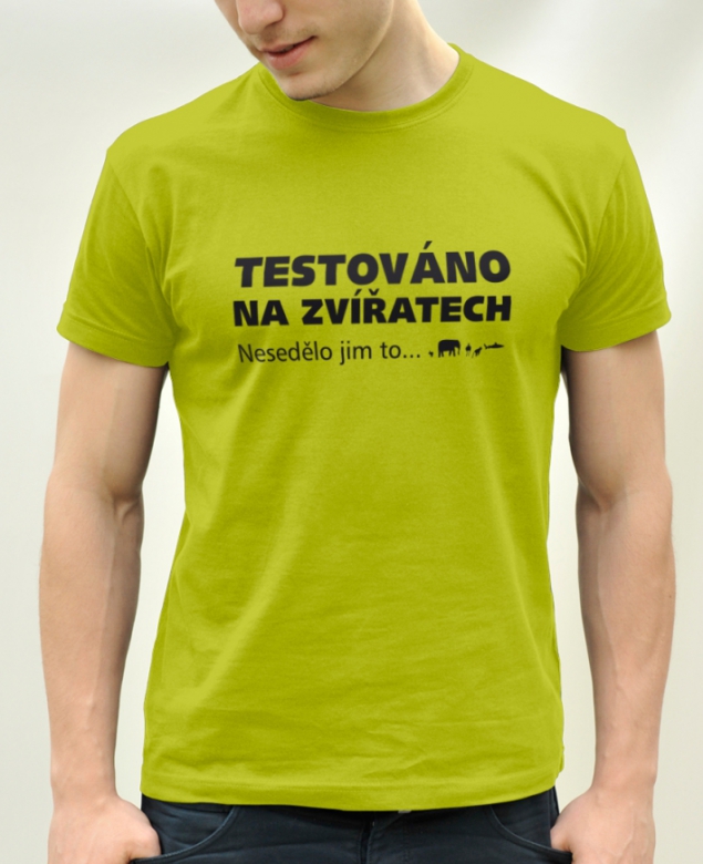 Testováno na zvířatech