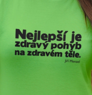 Tričko Nejlepší je zdravý pohyb