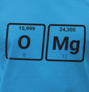 Tričko OMG chemie
