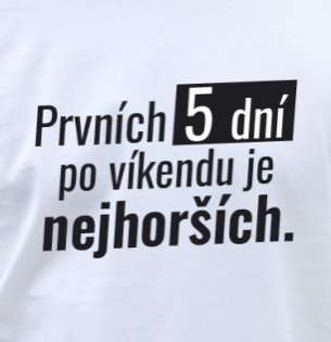 Tričko Prvních 5 dní