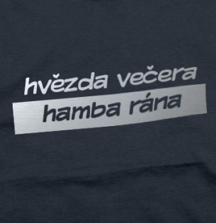 Hvězda večera hanba rána