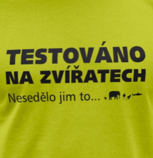 Testováno na zvířatech