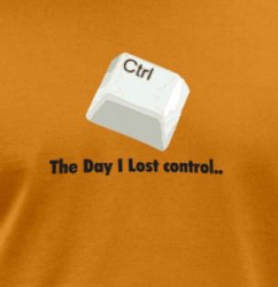 The day I lost control
