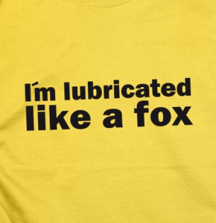 AKCE - pánské M I am lubricated a fox			