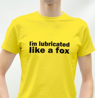 AKCE - pánské M I am lubricated a fox			