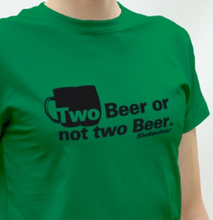 Two beer or not two beer