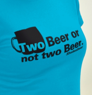 Two beer or not two beer